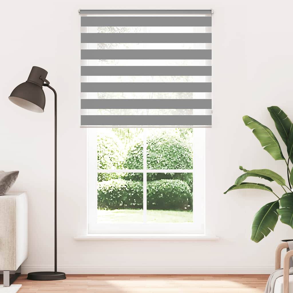 Doppelrollo 120 x 230 cm grau