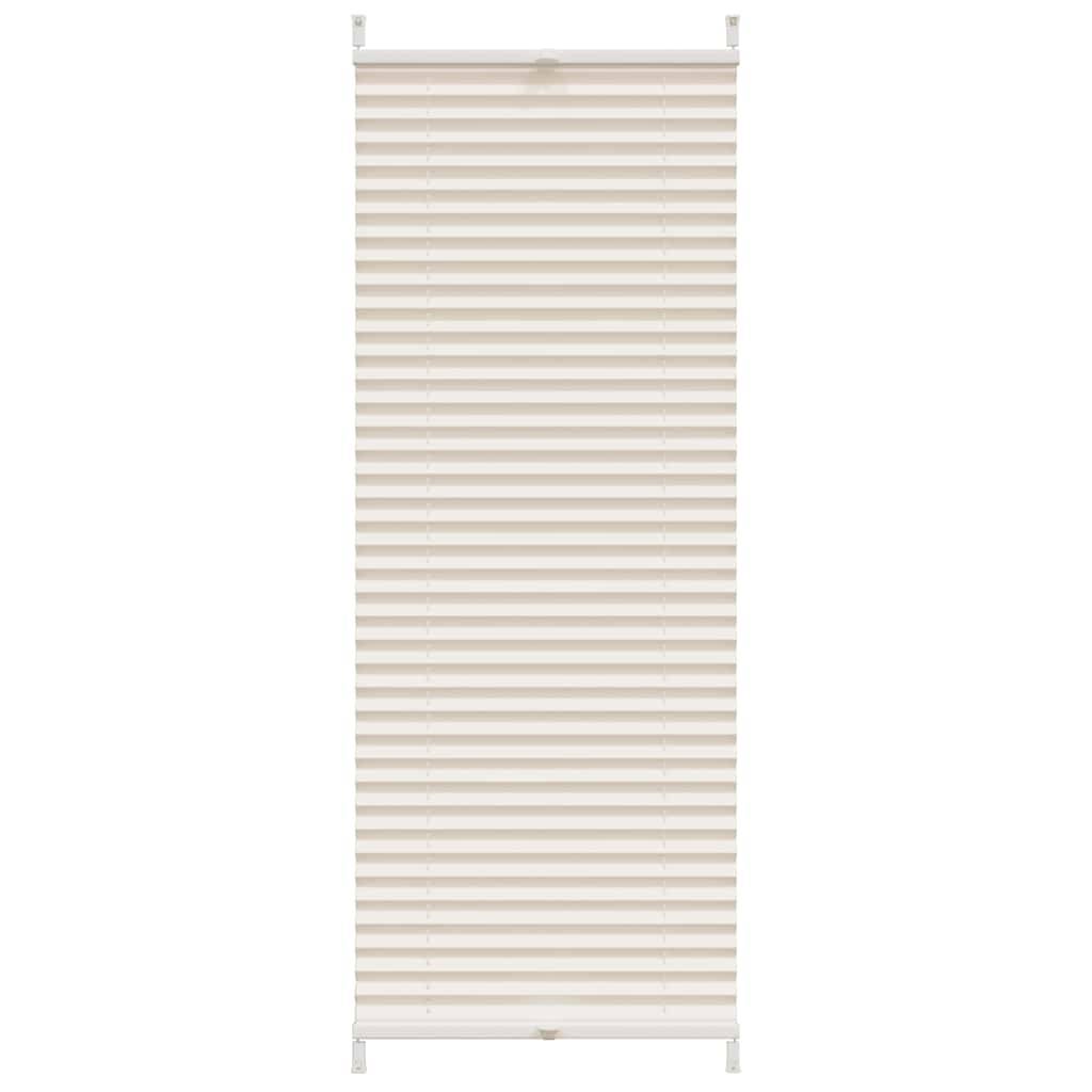 Plissee Faltrollo Rollo Plisseerollo 60x100cm Creme