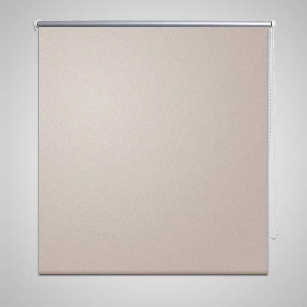 Verdunkelungsrollo 140 x 230 cm beige