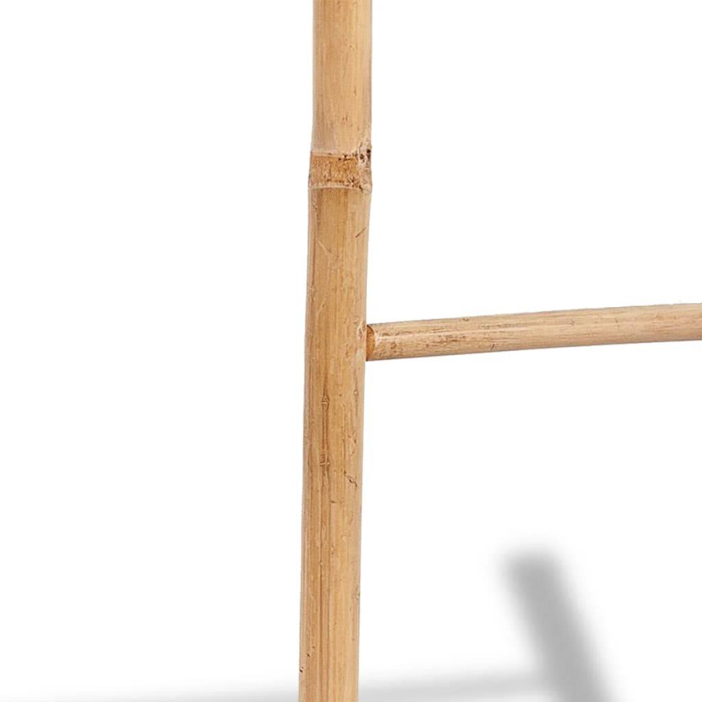 vidaXL Handtuchleiter Bambus mit 6 Sprossen