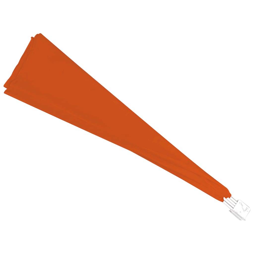 vidaXL Faltbarer Balkonfächer Terracotta-Rot 140×140 cm
