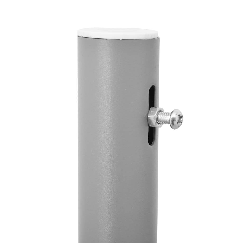 vidaXL Seitenmarkise Ausziehbar Schwarz 160×600 cm