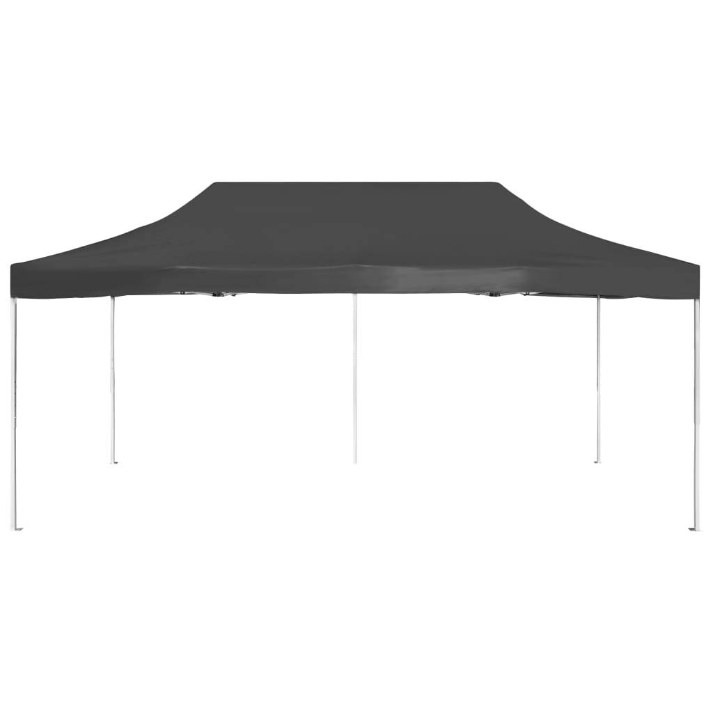 vidaXL Profi-Partyzelt Faltbar Aluminium 6x3 m Anthrazit