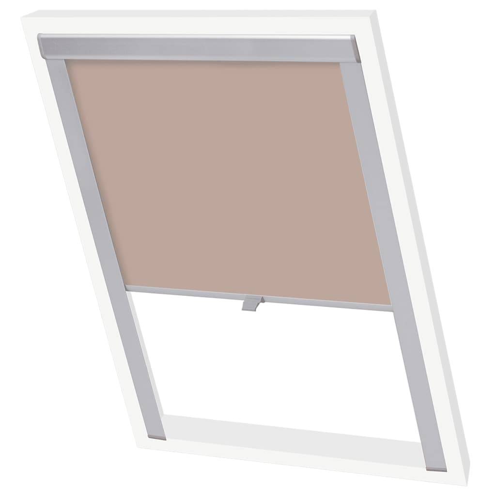 vidaXL Verdunkelungsrollo Beige M08/308