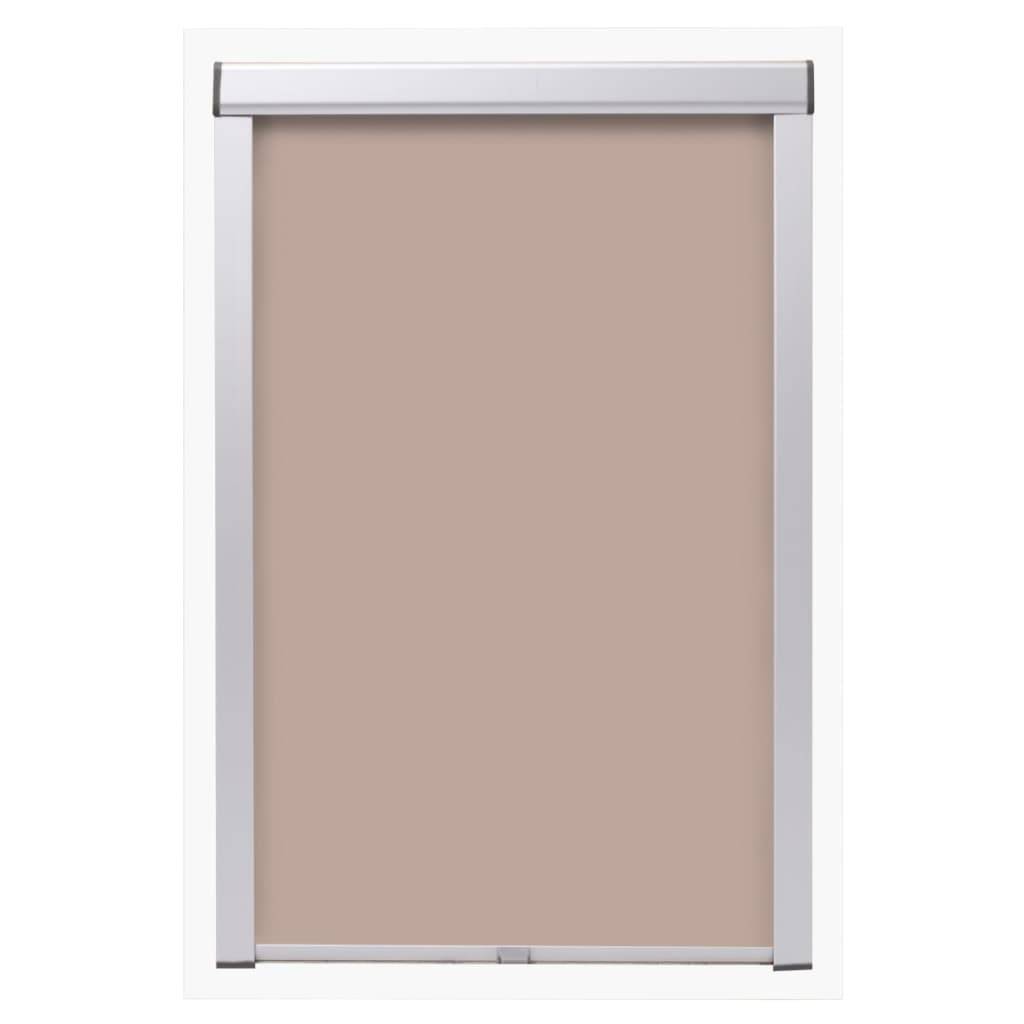 vidaXL Verdunkelungsrollo Beige S08/608
