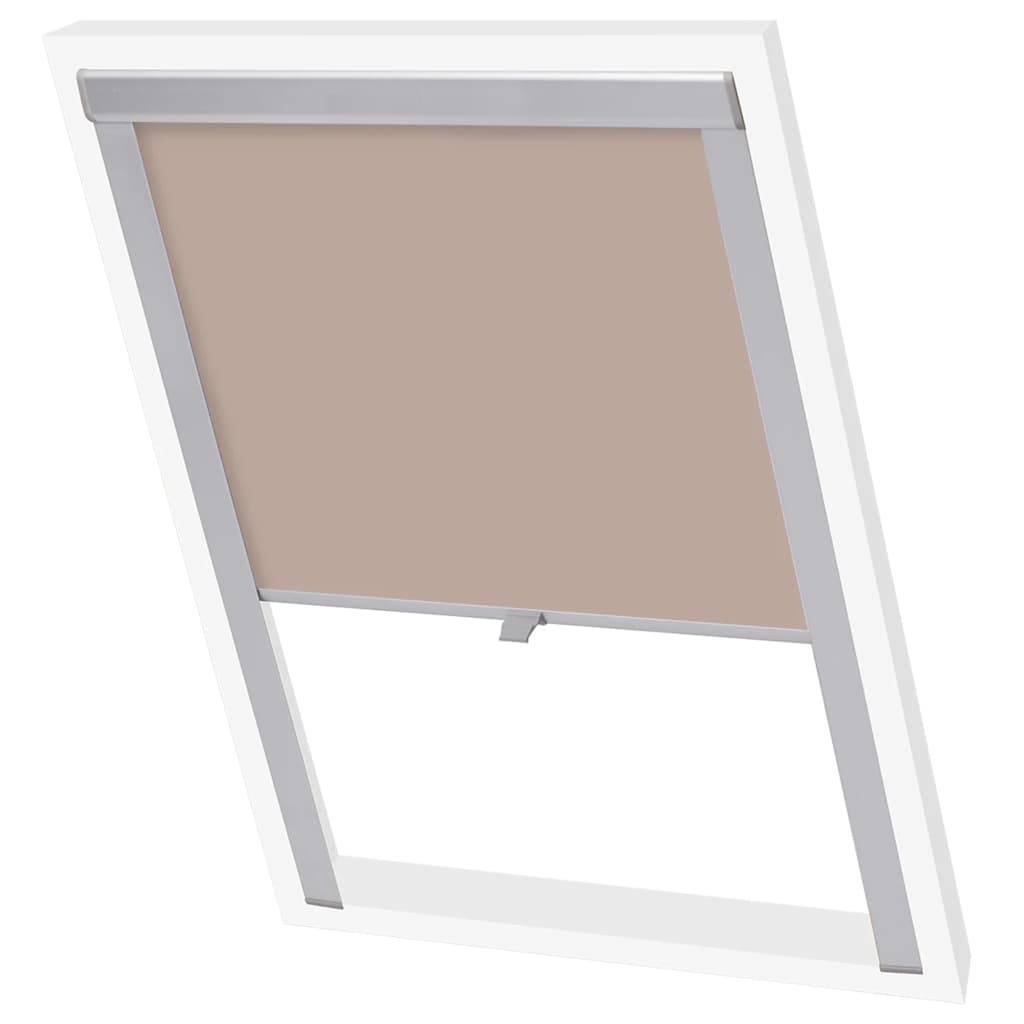 vidaXL Verdunkelungsrollo Beige U08/808