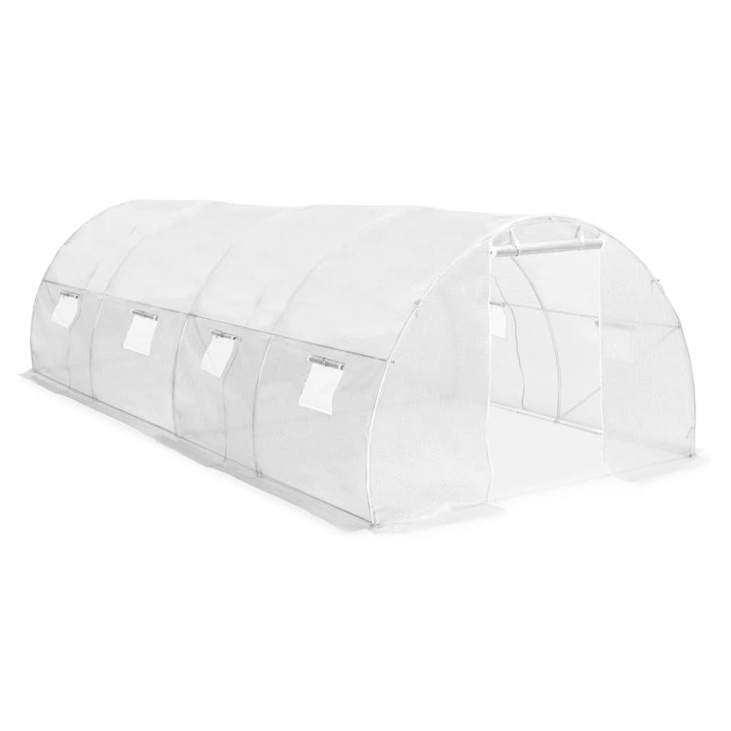 vidaXL Gewächshaus 18m² 600x300x200 cm