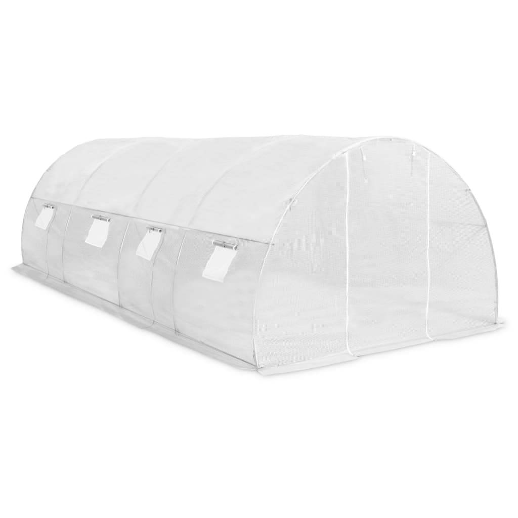 vidaXL Gewächshaus 18m² 600x300x200 cm