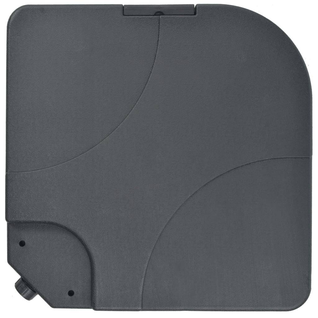 vidaXL Sonnenschirmständer Sand / Wasser 60 L