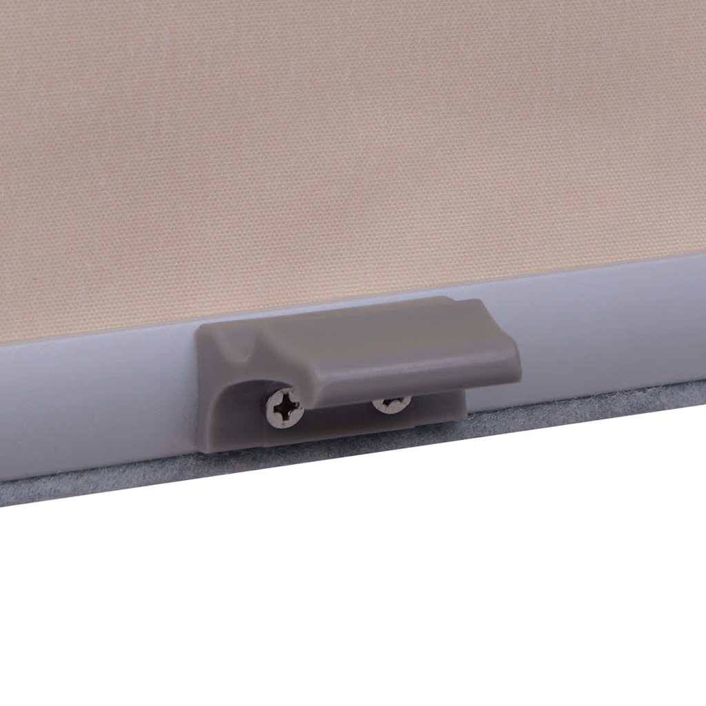 vidaXL Verdunkelungsrollo Beige 104