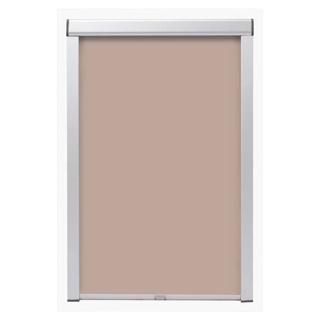 vidaXL Verdunkelungsrollo Beige M04/304