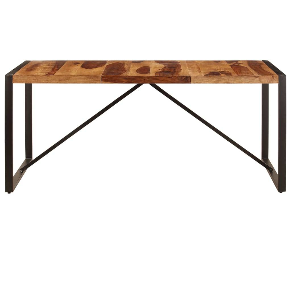 vidaXL Esstisch 180 x 90 x 75 cm Massivholz