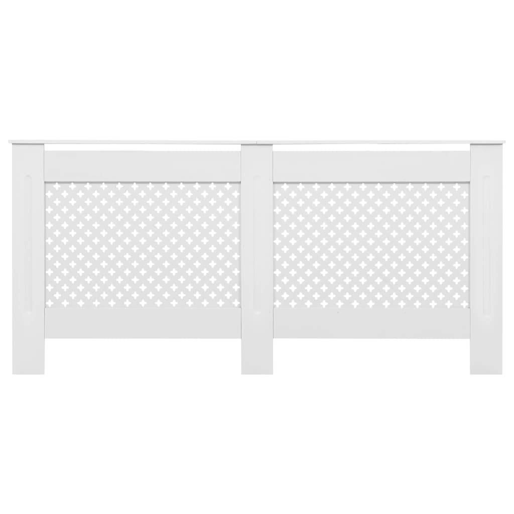 vidaXL Heizkörperabdeckung Weiß 172×19×81,5 cm MDF