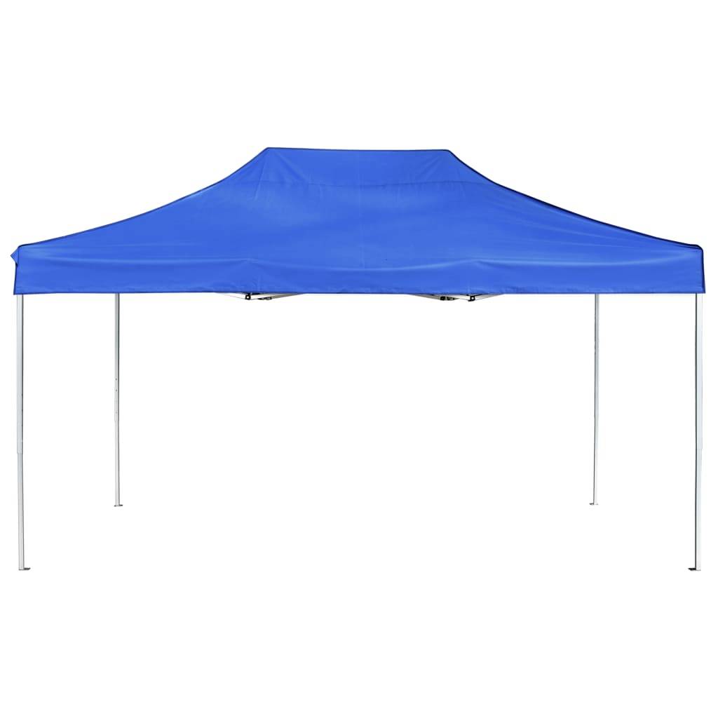 vidaXL Profi-Partyzelt Faltbar Aluminium 4,5x3 m Blau