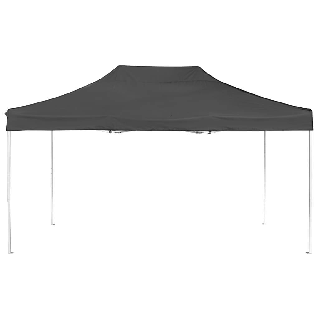 vidaXL Profi-Partyzelt Faltbar Aluminium 4,5x3 m Anthrazit