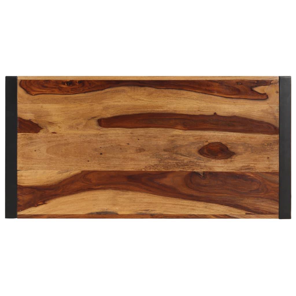 vidaXL Esstisch 120 x 60 x 76 cm Massivholz