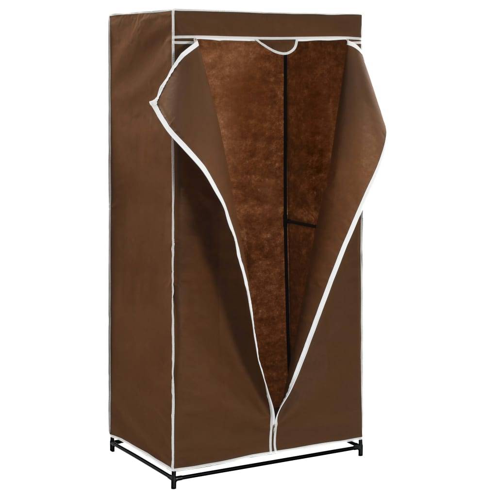 vidaXL Kleiderschrank Braun 75×50×160 cm