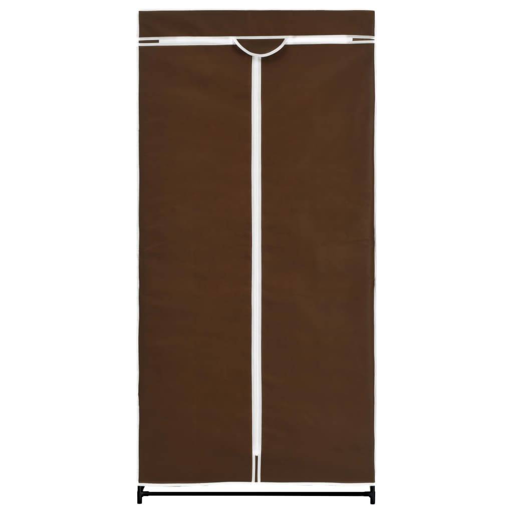 vidaXL Kleiderschrank Braun 75×50×160 cm