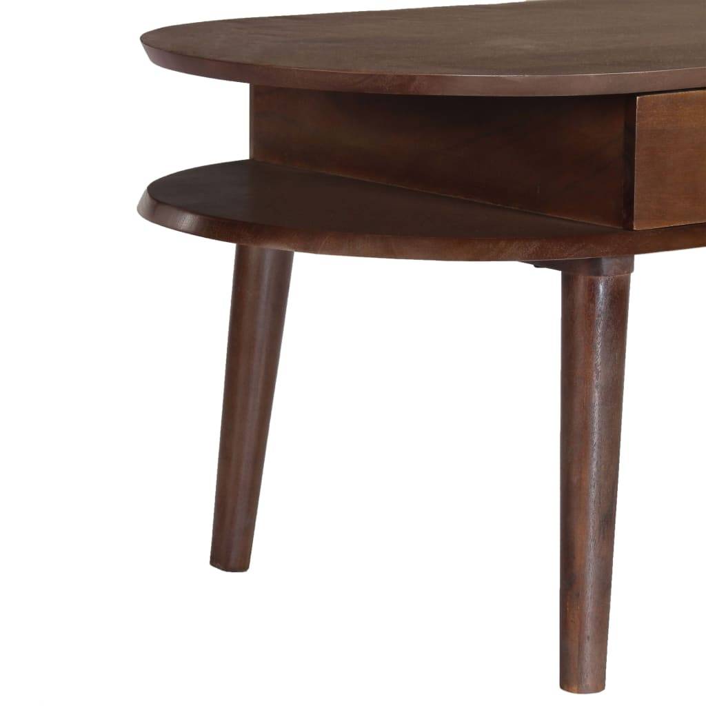 vidaXL Couchtisch 100x50x46 cm Massivholz Akazie