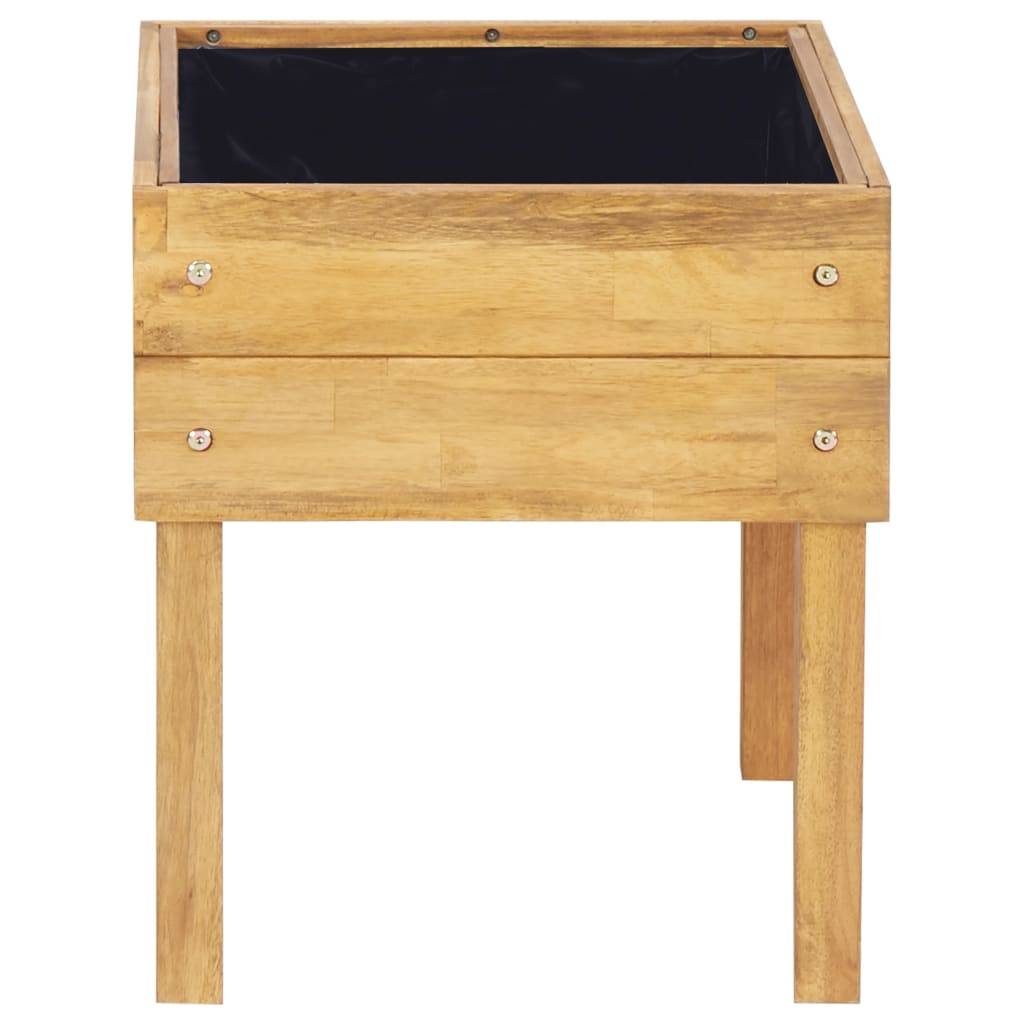 vidaXL Hochkübel 50 x 40 x 45 cm Massivholz Akazie