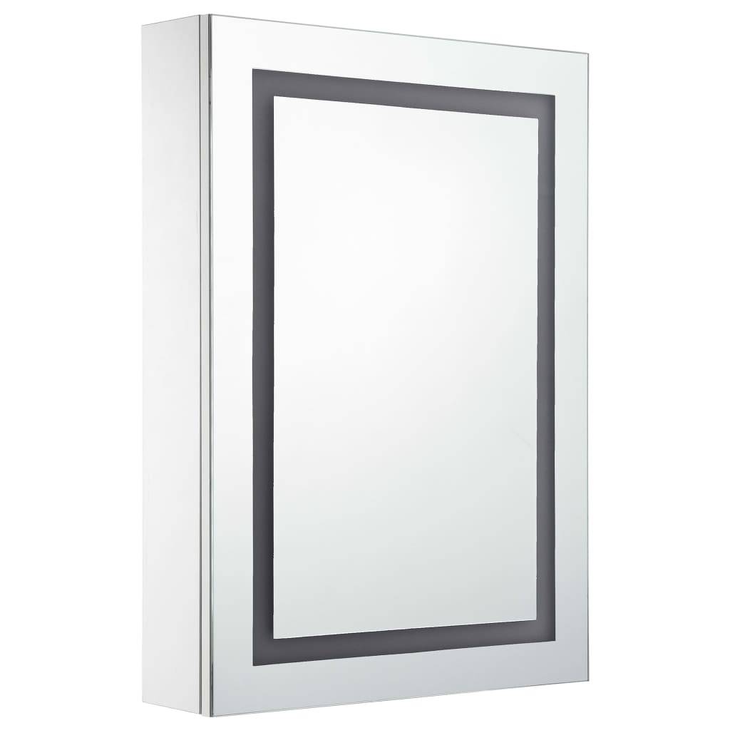 vidaXL LED-Spiegelschrank 50x13x70 cm