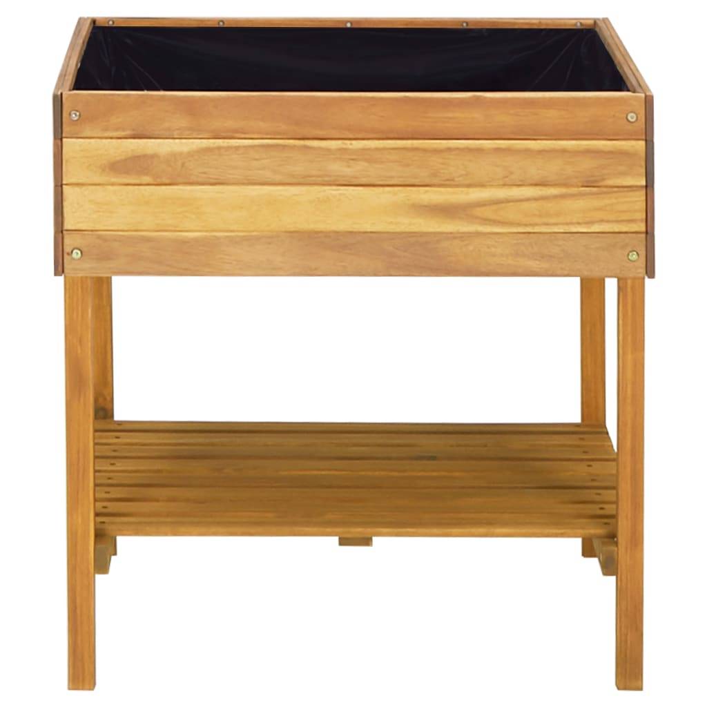 vidaXL Hochkübel 78,5 x 58,5 x 78,5 cm Massivholz Akazie