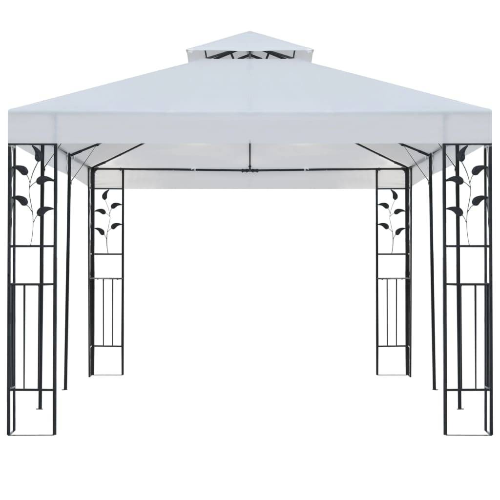 vidaXL Pavillon 3x6 m Weiß