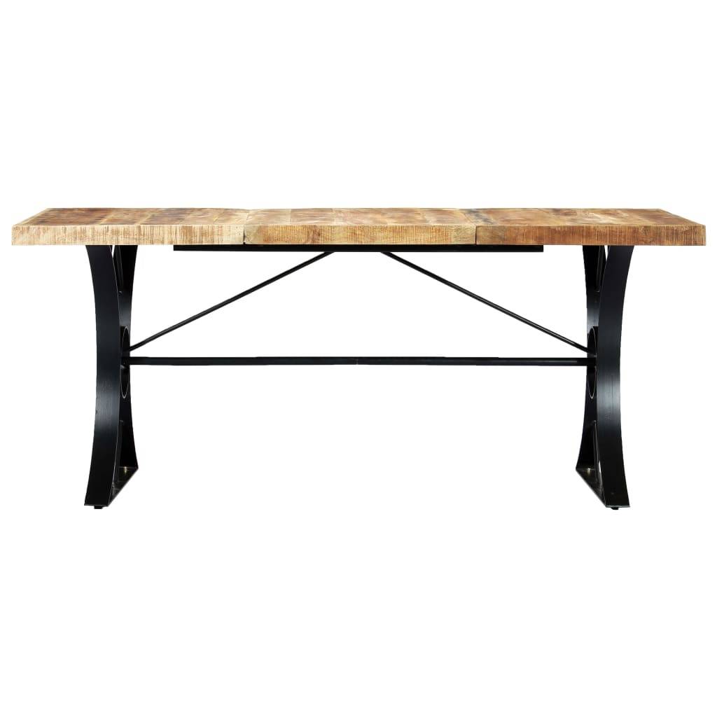 vidaXL Esstisch 180×90×76 cm Mango Massivholz