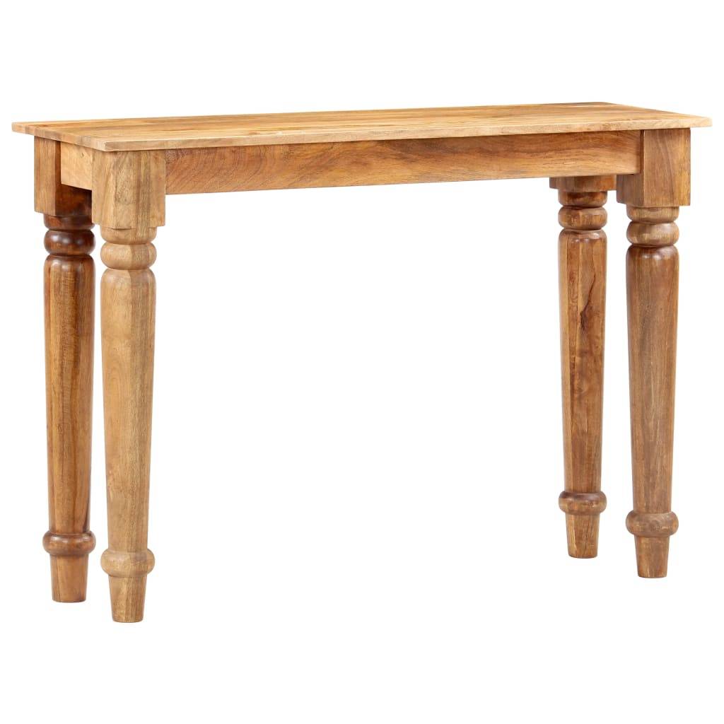 vidaXL Konsolentisch 110×35×77 cm Massivholz Mango
