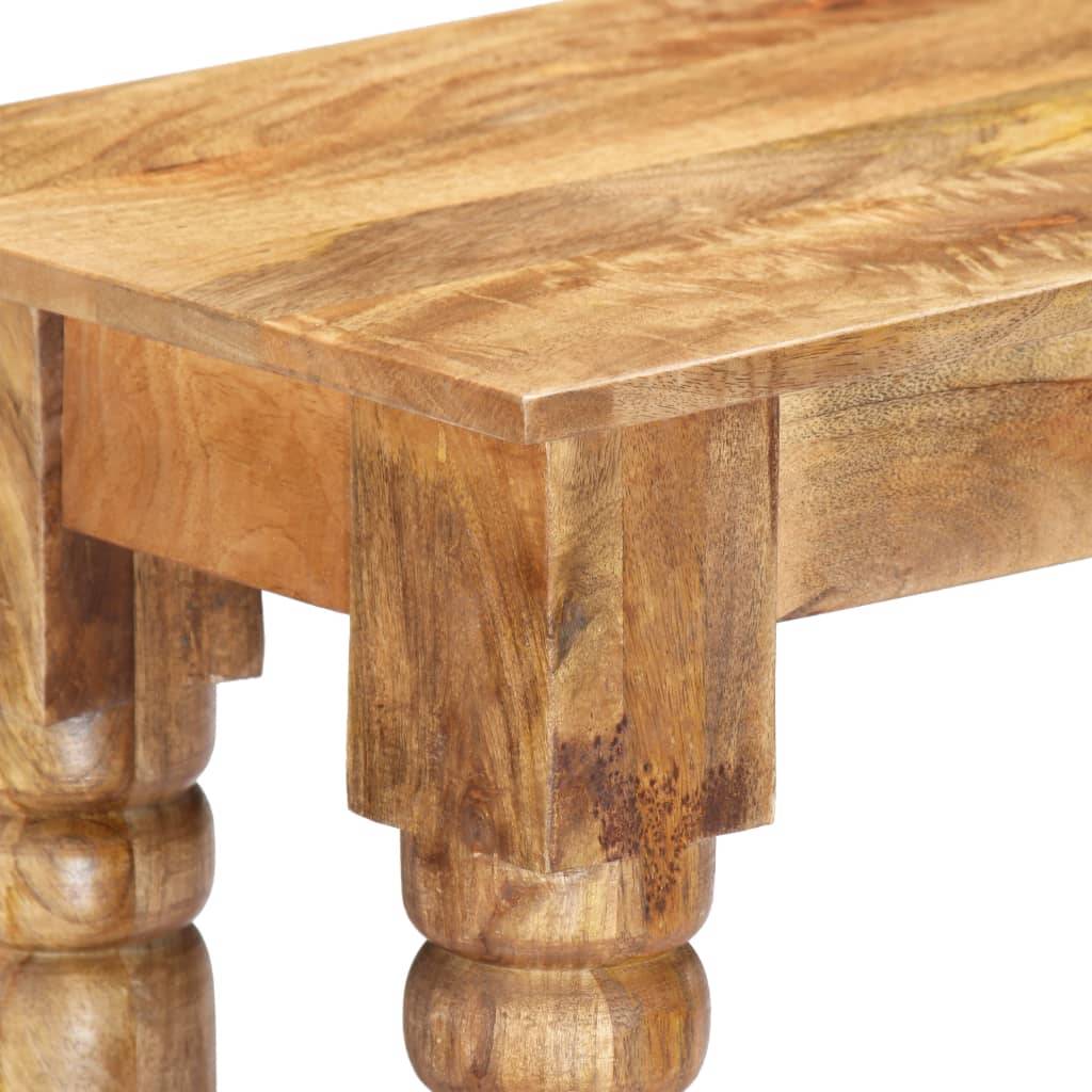 vidaXL Konsolentisch 110×35×77 cm Massivholz Mango