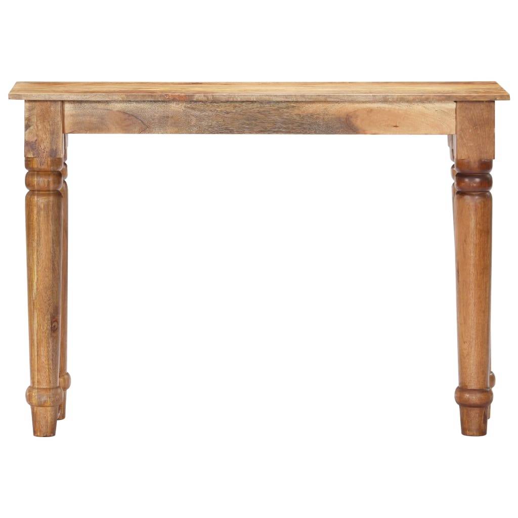 vidaXL Konsolentisch 110×35×77 cm Massivholz Mango