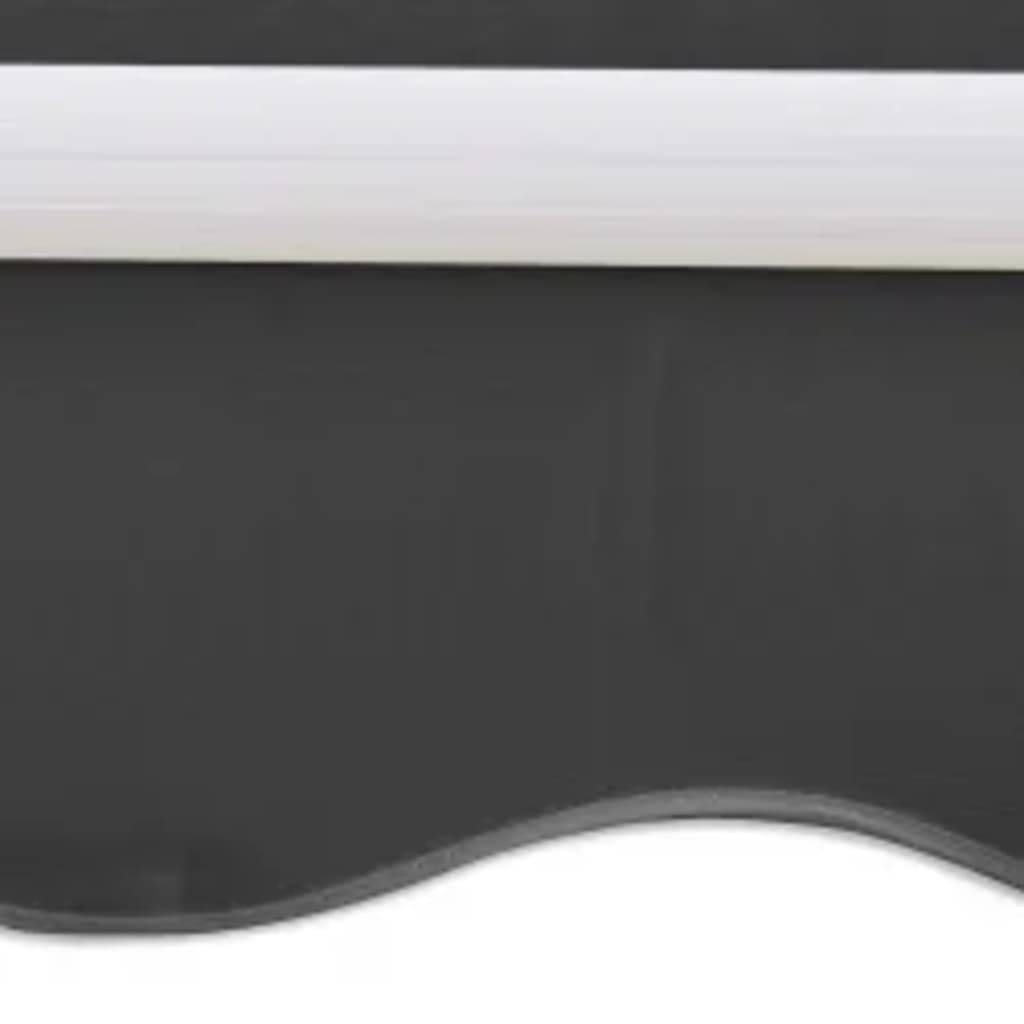 vidaXL Gelenkarmmarkise Motorisiert 600 cm Anthrazit