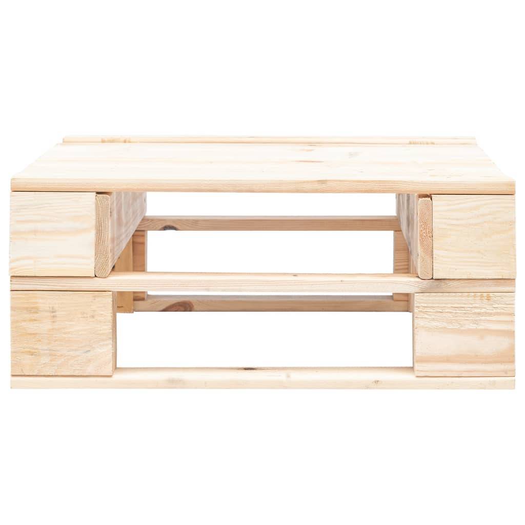 vidaXL Outdoor-Ottomane Paletten Holz