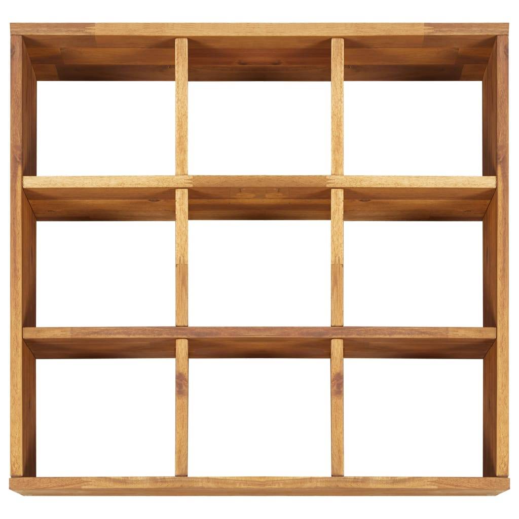 vidaXL Garten-Hochbeet für Kräuter Massivholz Akazie 60 x 60 x 15 cm