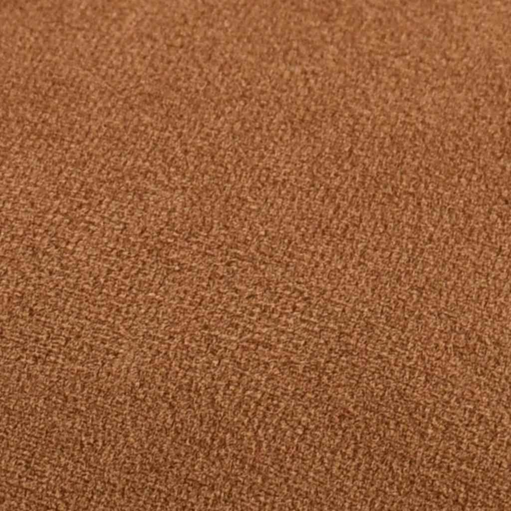 vidaXL Hocker Braun und Golden Samt 28 x 36 cm