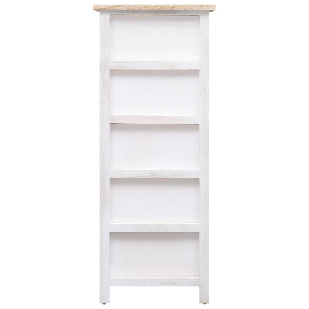 vidaXL Beistellschrank 35x25x87 cm Massivholz Paulownia