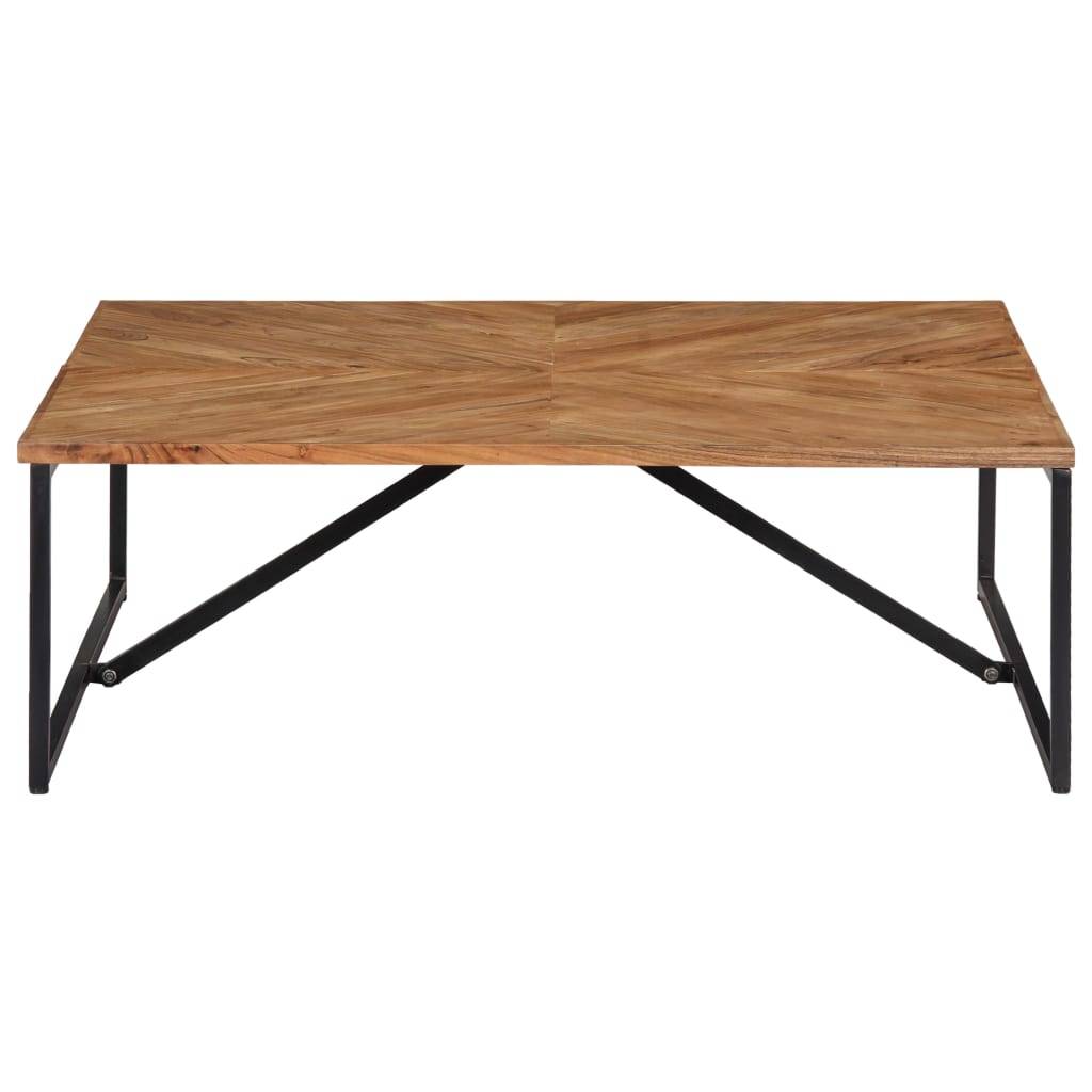 vidaXL Couchtisch 110x110x36 cm Massivholz Akazie