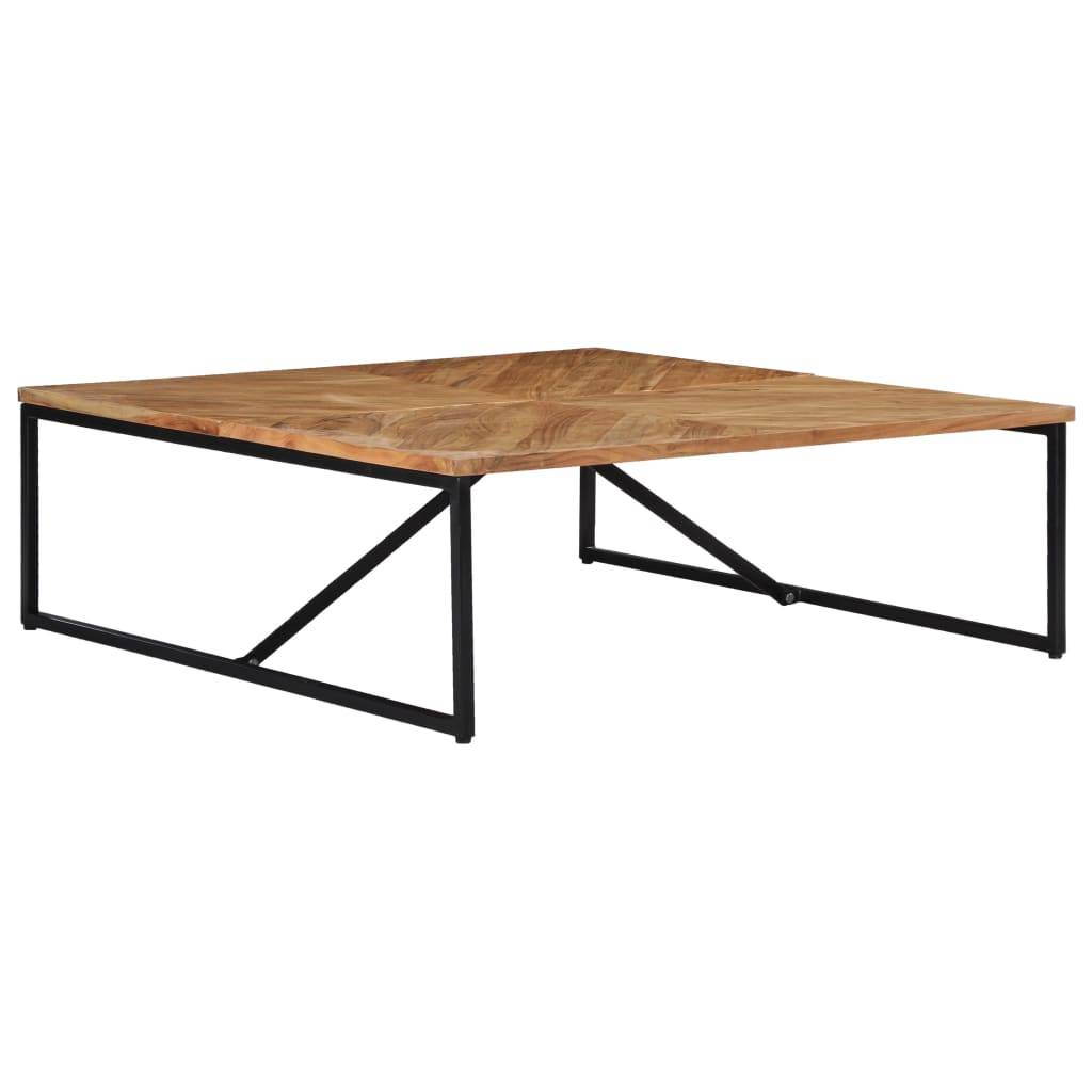 vidaXL Couchtisch 110x110x36 cm Massivholz Akazie