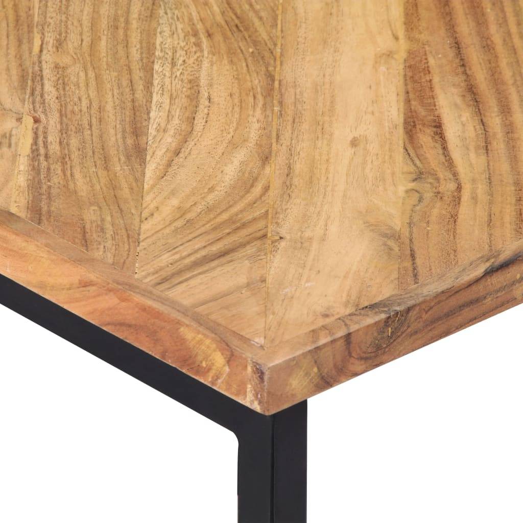 vidaXL Couchtisch 110x110x36 cm Massivholz Akazie