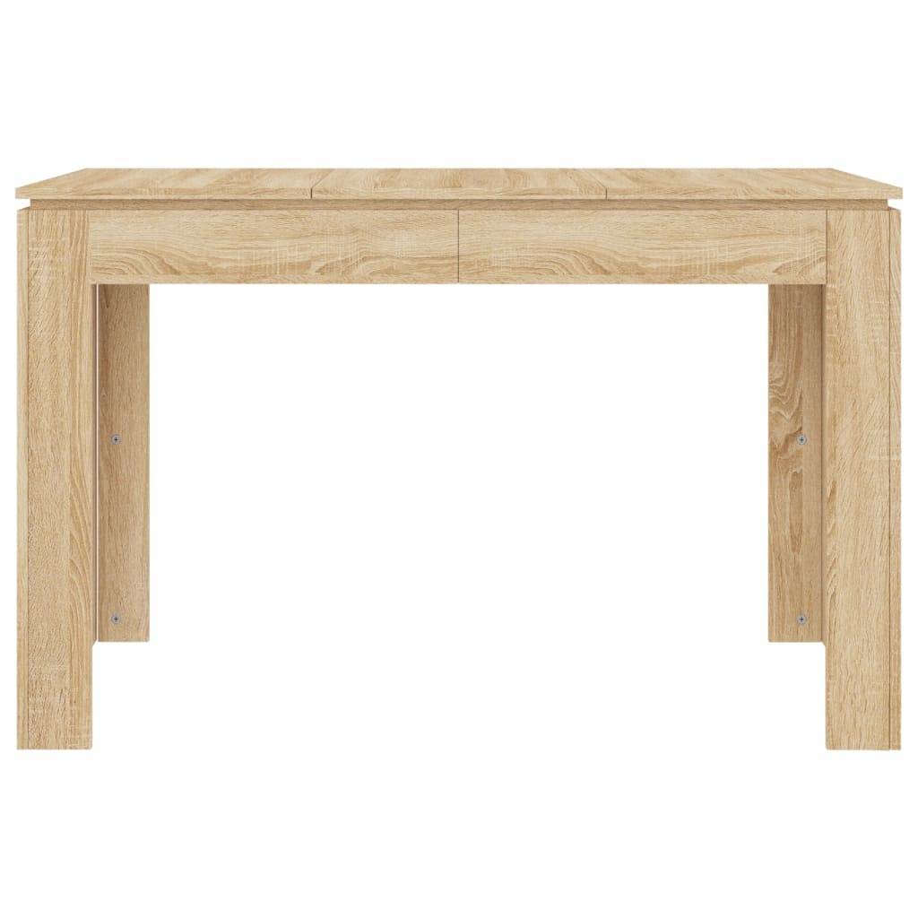 vidaXL Esstisch Sonoma-Eiche 120x60x76 cm Holzwerkstoff