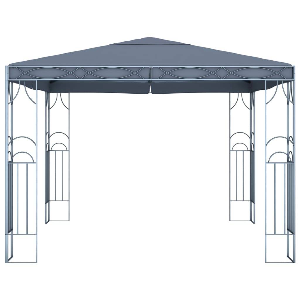 vidaXL Pavillon 300 x 300 cm Anthrazit