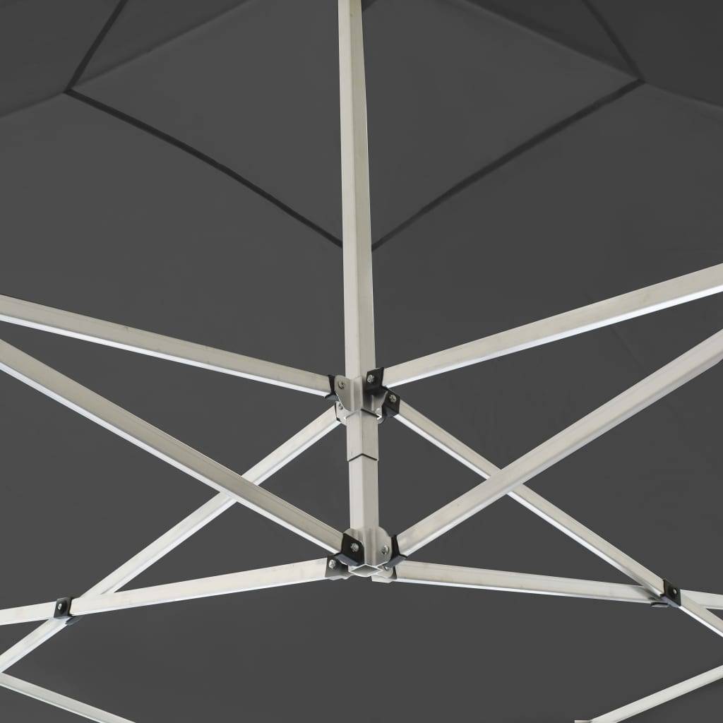 vidaXL Profi-Partyzelt Faltbar Aluminium 2x2 m Anthrazit