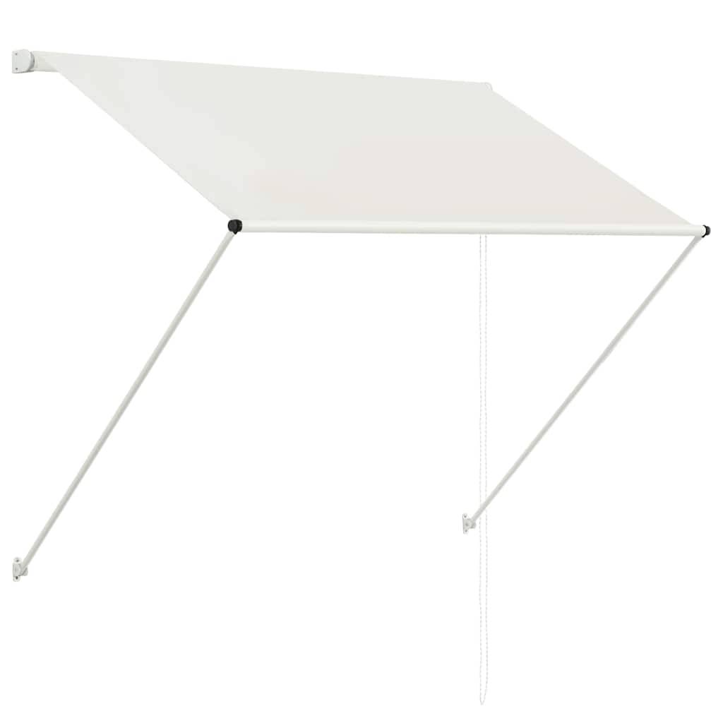 vidaXL Einziehbare Markise 100×150 cm Creme