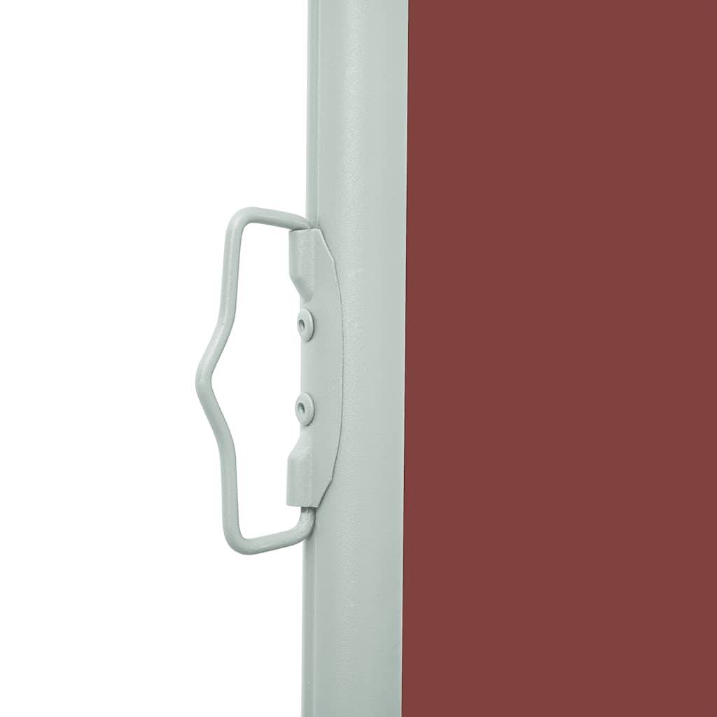 vidaXL Ausziehbare Seitenmarkise 120×500 cm Braun