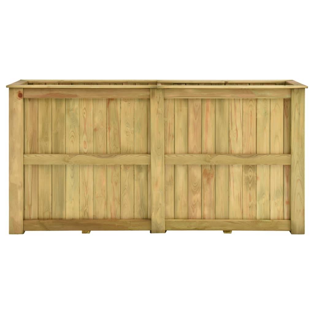 vidaXL Hochbeet 196 x 50 x 100 cm Kiefernholz Imprägniert