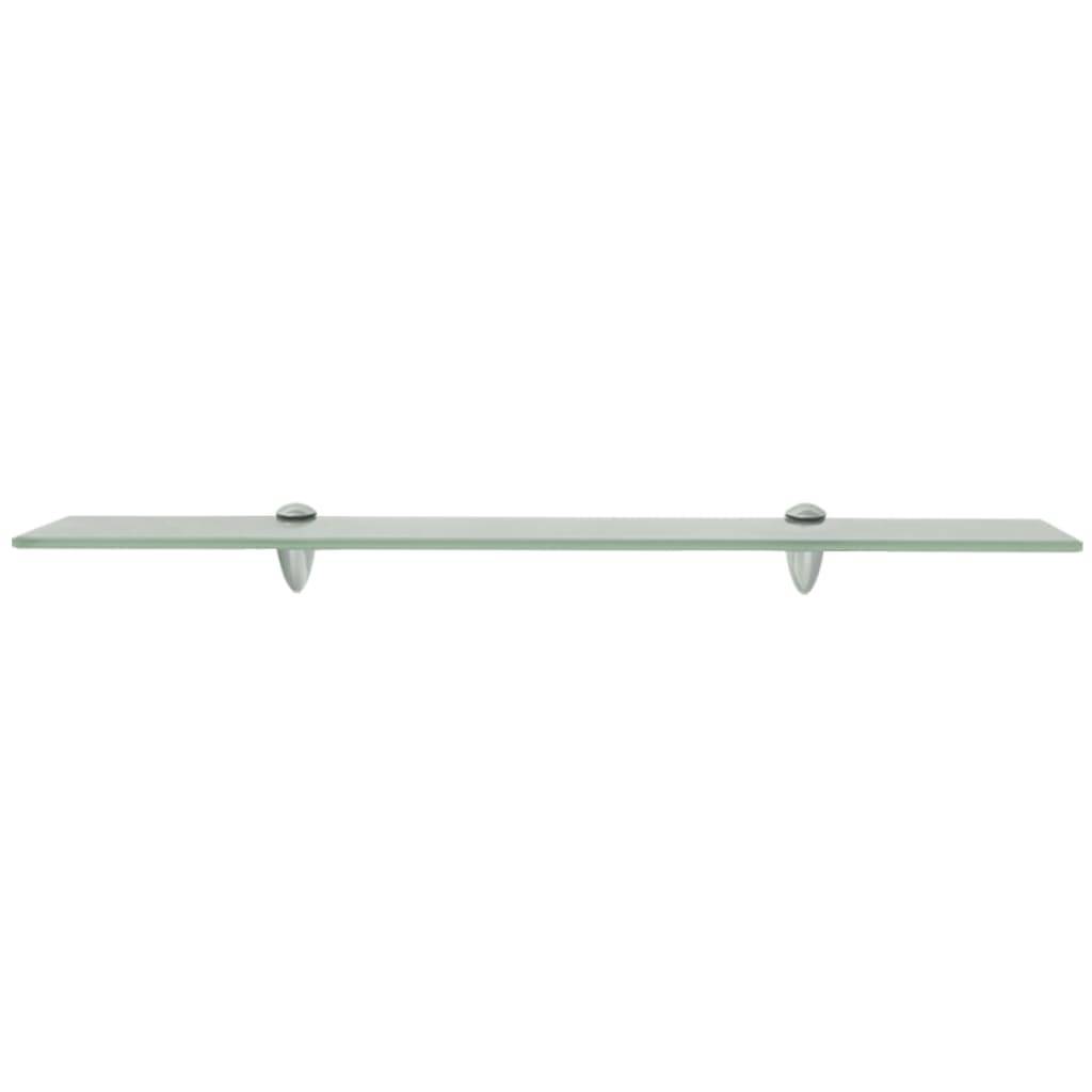 vidaXL Schweberegale 2 Stk. Glas 70x10 cm 8 mm