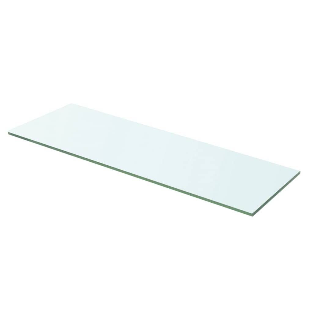 vidaXL Regalböden 2 Stk. Glas Transparent 60x15 cm