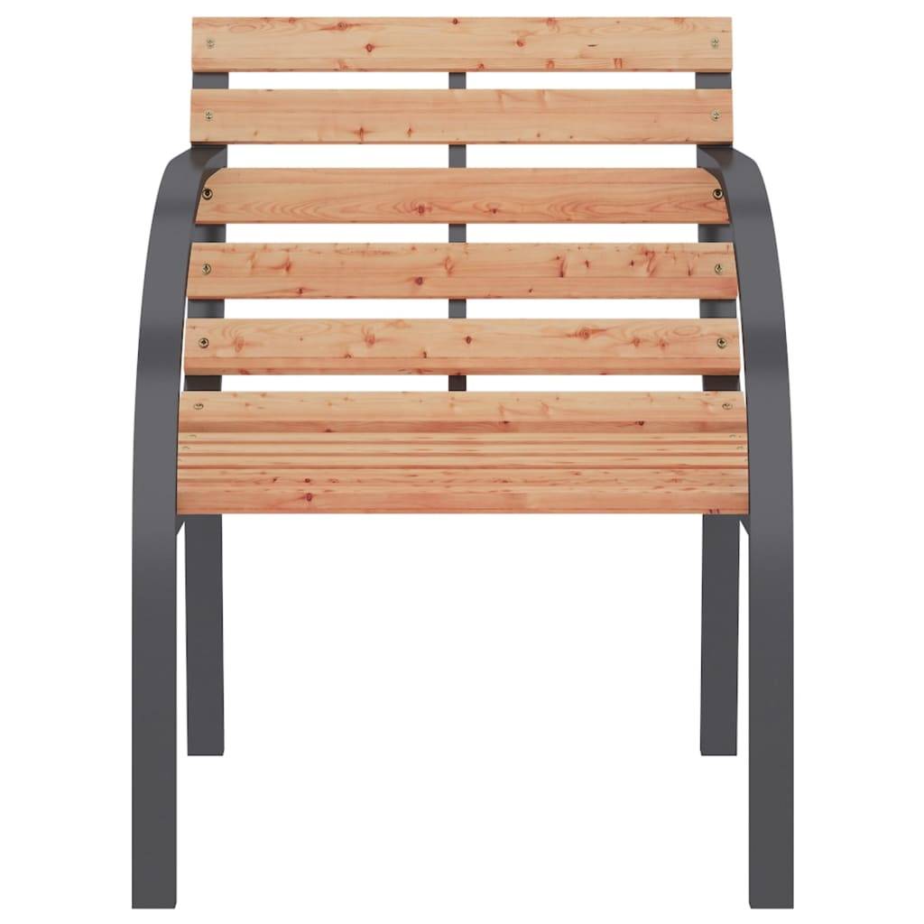 vidaXL Gartenstühle 2 Stk. Holz