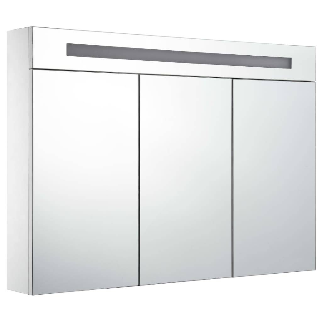 vidaXL LED-Spiegelschrank 50x13x70 cm