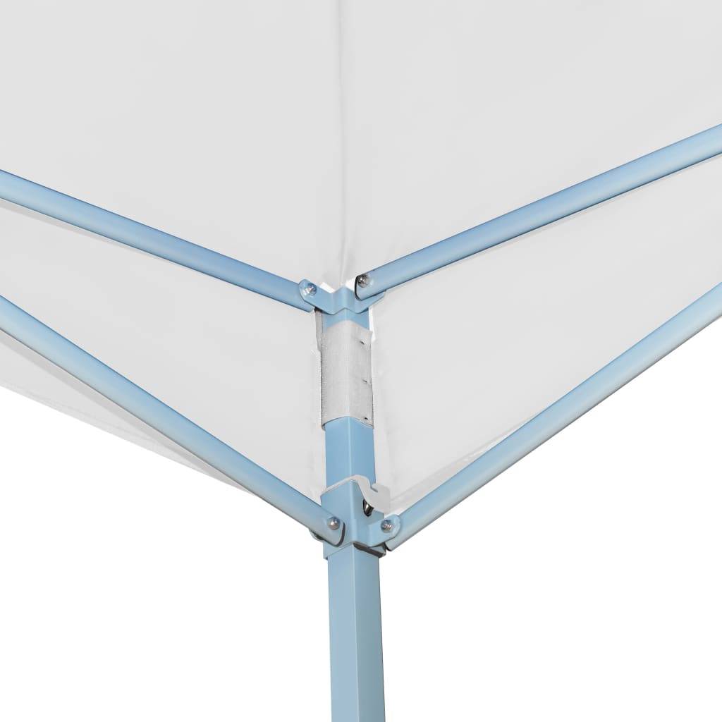vidaXL Pop-Up Partyzelt Faltbar 3 x 9 m Weiß